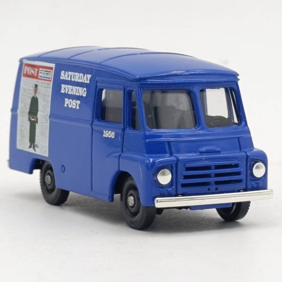 Lledo 1959 Morris LD 150 Saturday Evening Post delivery van model car in box