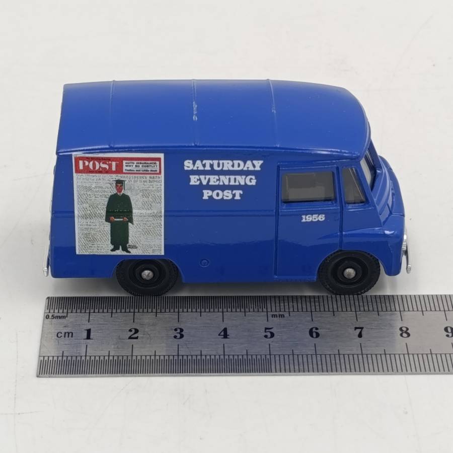 Lledo 1959 Morris LD 150 Saturday Evening Post delivery van model car in box