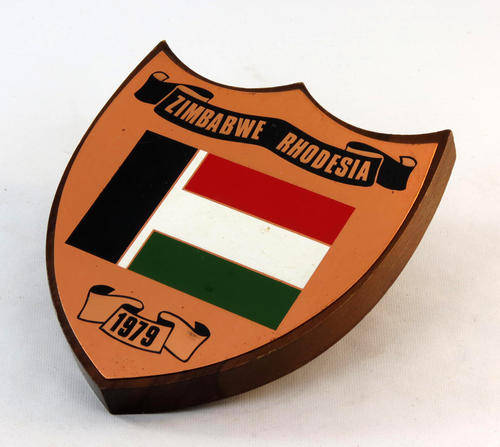 Zimbabwe - Rhodesia 1979 wall plaque