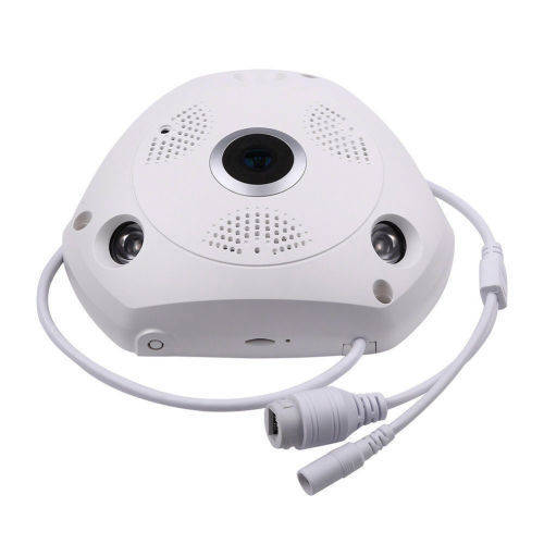 360° 3D VR Panorama Security Camera Fisheye Lens 960P 1.3MP WiFi Night Vision