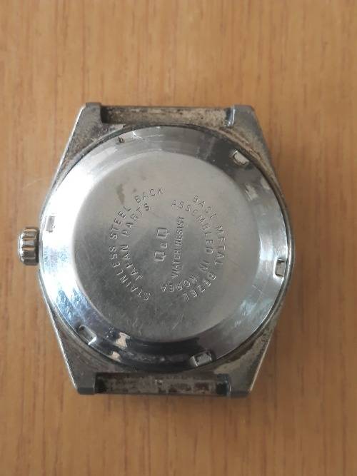 Vintage Q&Q men's automatic watch