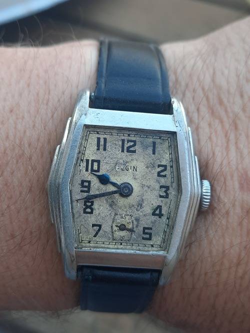 vintage men's elgin watch