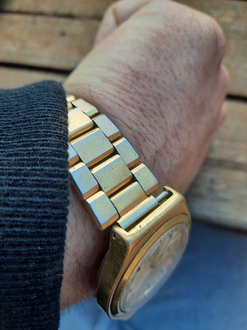 vintage men's Tissot automatic seastar