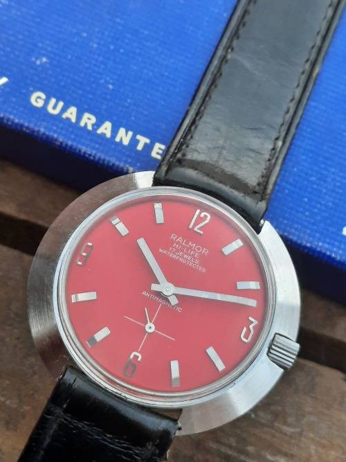 vintage men's Ralmor watch