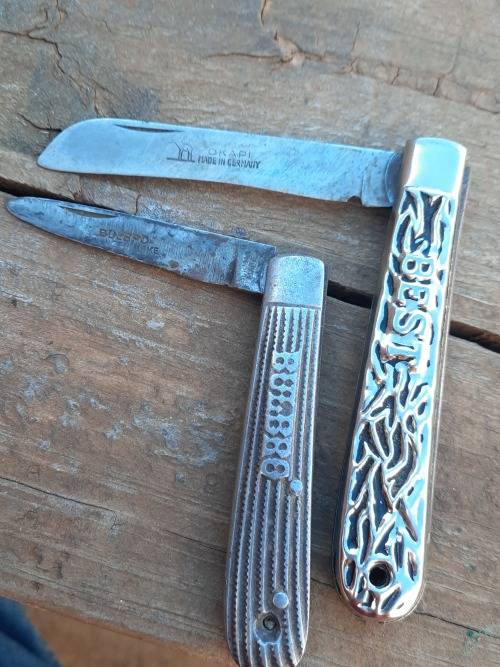 vintage pocket knifes