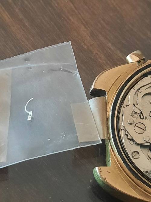 vintage men`s chronograph watch