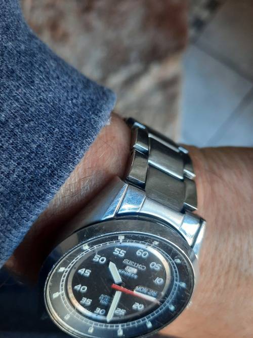 men's seiko 5 sports automatic 100m