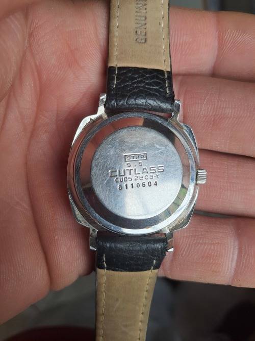 vintage men's citizen cutlass  automatic