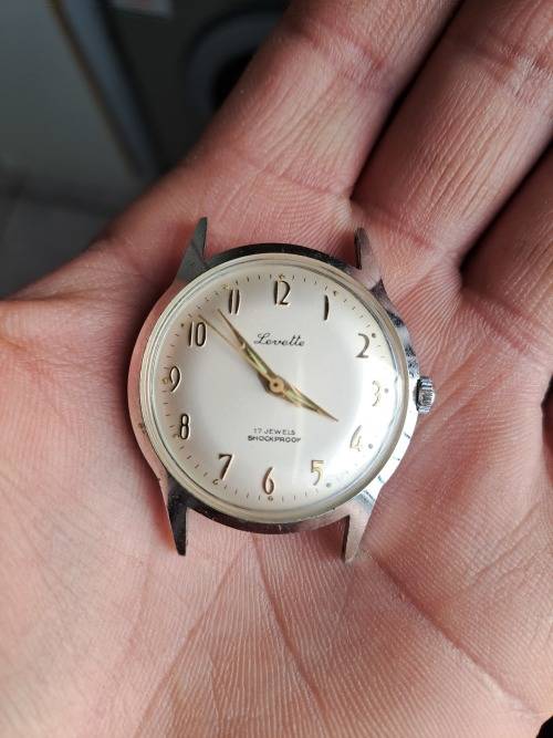 vintage men's levette watch