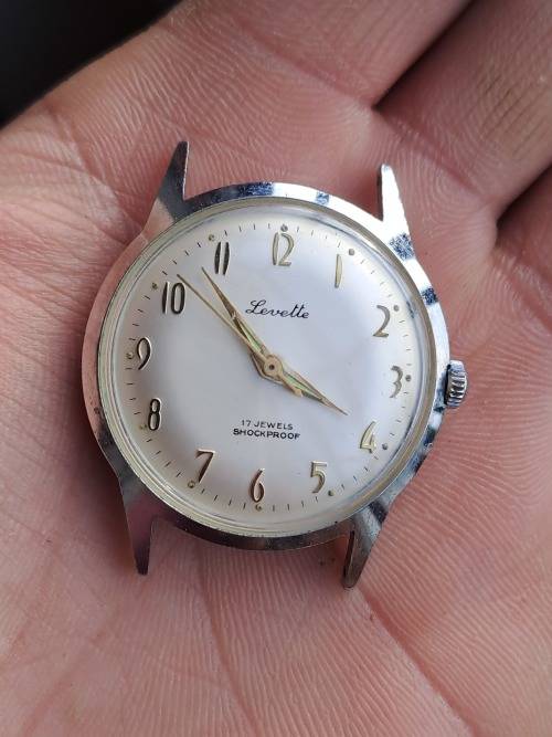 vintage men's levette watch