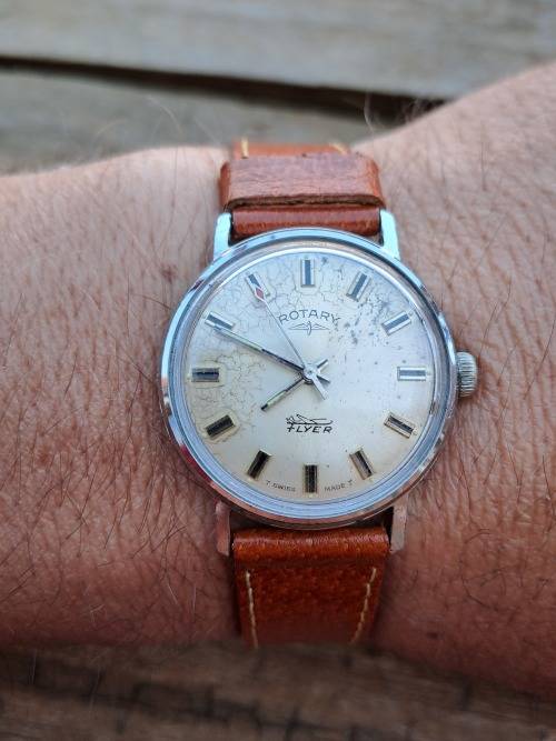 vintage men's rotary flyer