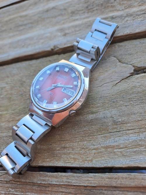vintage men's seiko 5actus ss