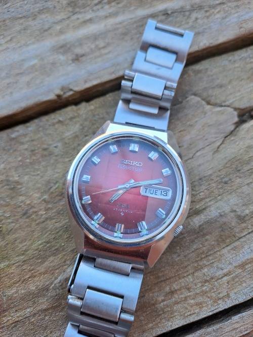 vintage men's seiko 5actus ss