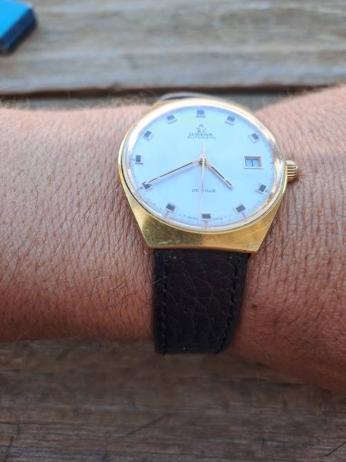 vintage men's omega automatic De ville