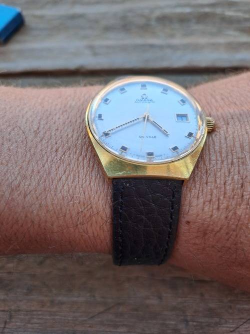 vintage men's omega automatic De ville