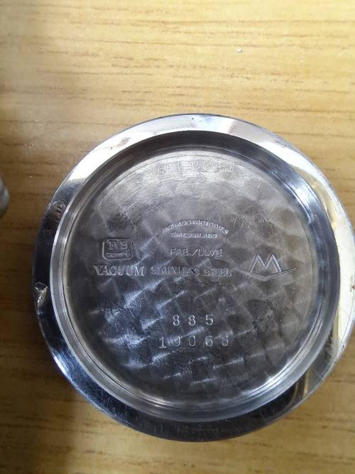 vintage men's Movado chronograph