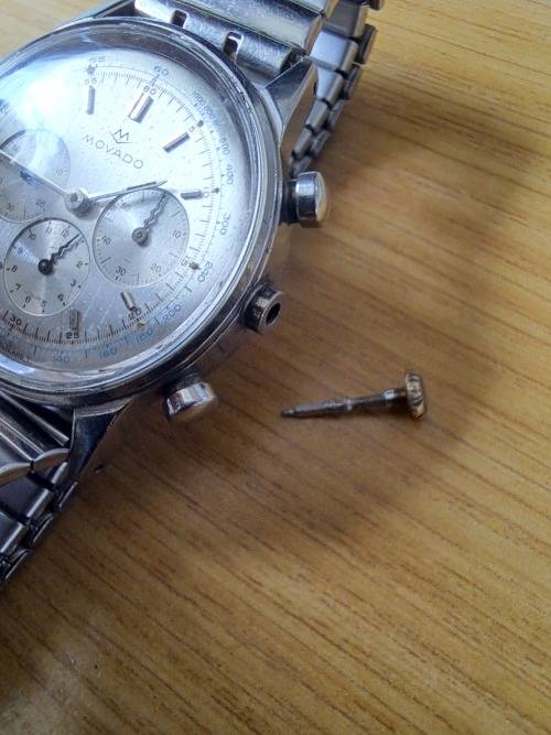 vintage men's Movado chronograph