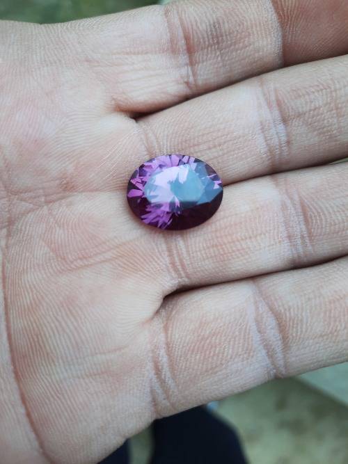 Beautiful color change gemstone