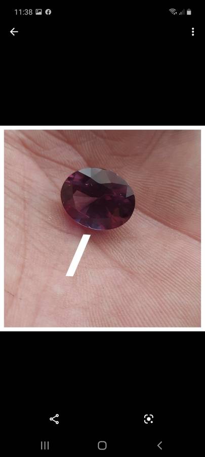 Beautiful color change gemstone