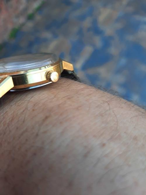 Vintage men`s automatic omega watch