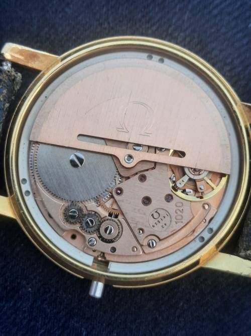 Vintage men`s automatic omega watch