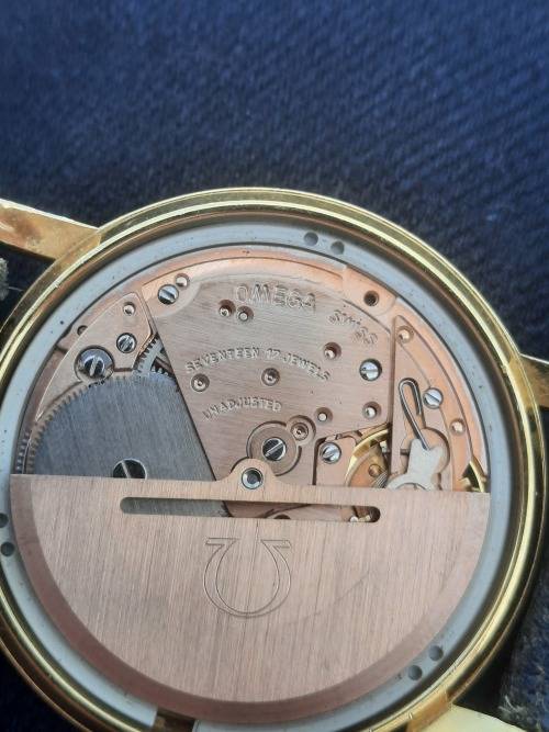 Vintage men`s automatic omega watch