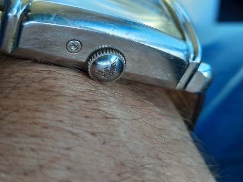 Men`s vintage Emporio Armani Meccanicc watch