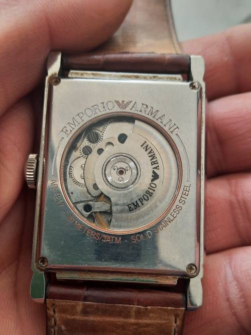 Men`s vintage Emporio Armani Meccanicc watch