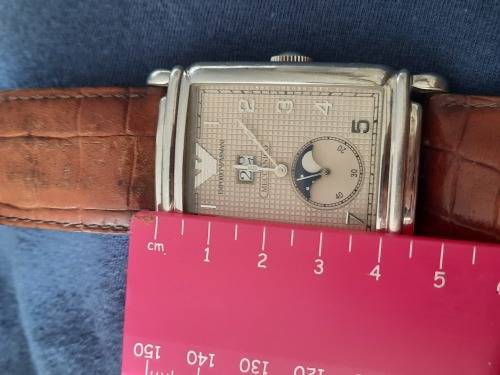 Men`s vintage Emporio Armani Meccanicc watch