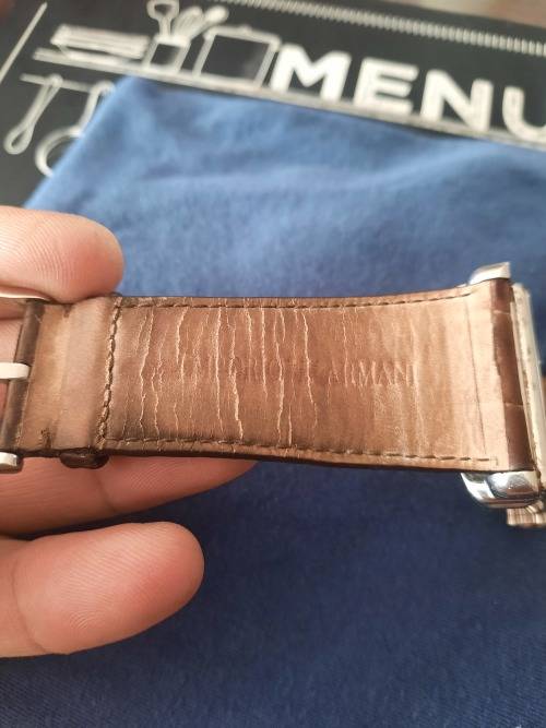 Men`s vintage Emporio Armani Meccanicc watch