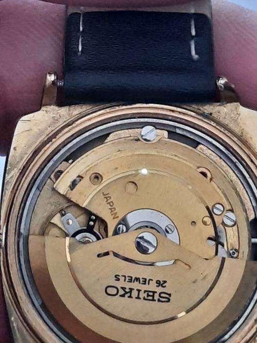 Vintage men`s seiko weekdater