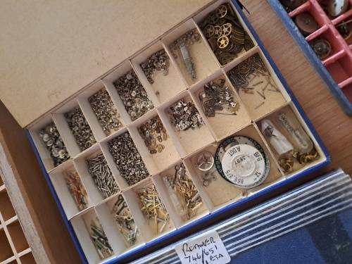 Vintage Nivada parts and more Vintage watch parts