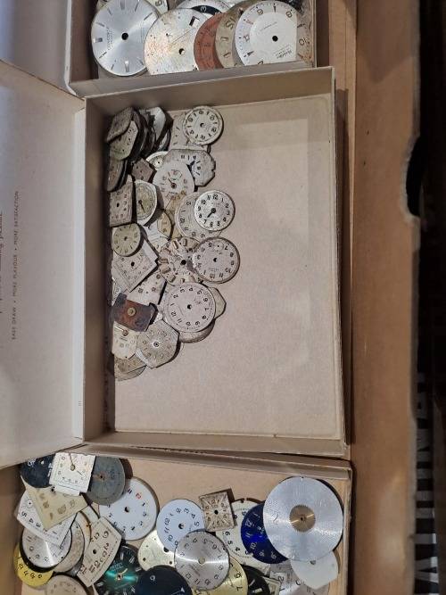 Vintage watch dials