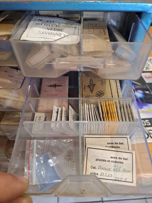 Vintage watch maker parts one bid take the hole thing