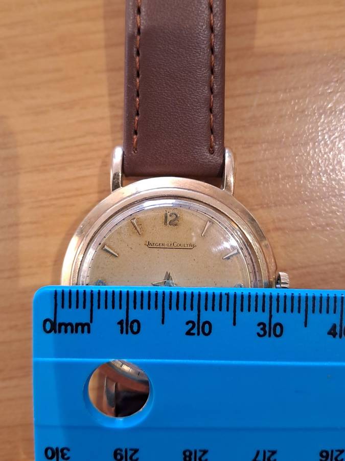 Vintage men`s jauger leCoultre  9ct gold