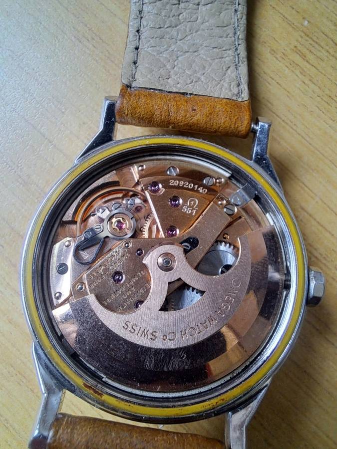 Vintage Omega Constellation automatic dog leg