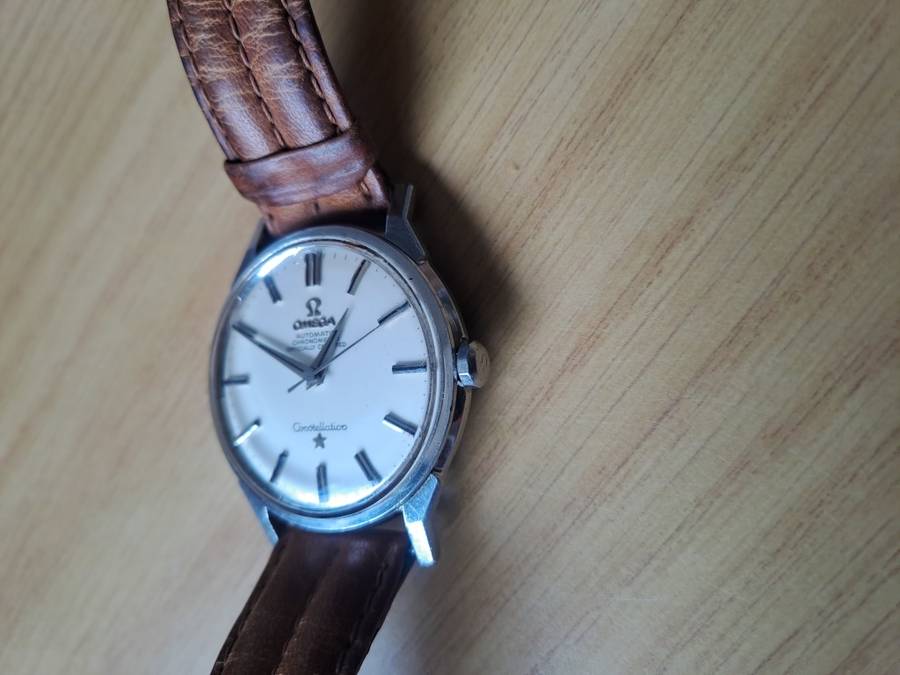 Vintage Omega Constellation automatic dog leg