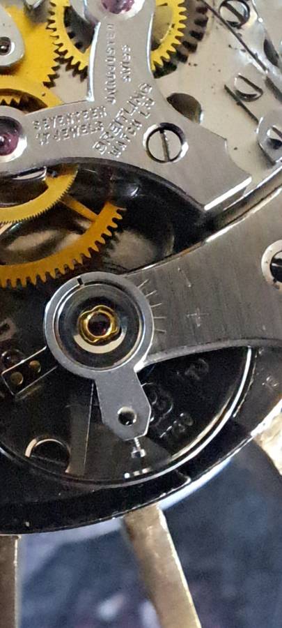 Vintage men`s Breitling chronograph top time