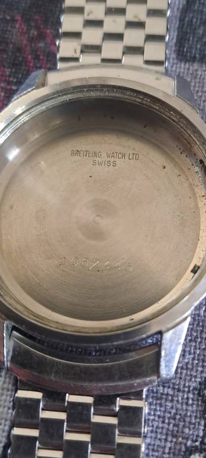 Vintage men`s Breitling chronograph top time