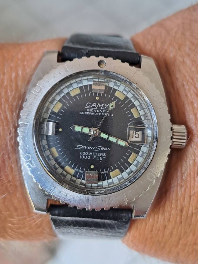 Vintage men`s camy divers