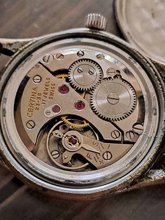 Vintage men`s certina