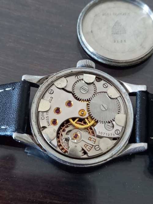 vintage men's omega military style