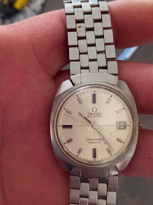 vintage men's omega automatic seamaster cosmic