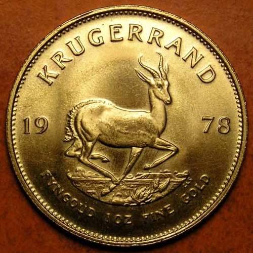 Krugerrand 1978 1oz Fine Gold
