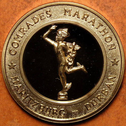 Comrades Marathon Gold Medal 1989/90 Special Award * 22ct, 34 gm, 1 Troy oz Fine * * RARE *