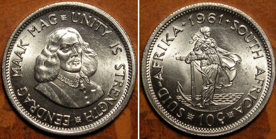 14 x Silver 10 Cents: 1961x1; 1962x2, 1963x9, 1964x2 * HIGH GRADE *