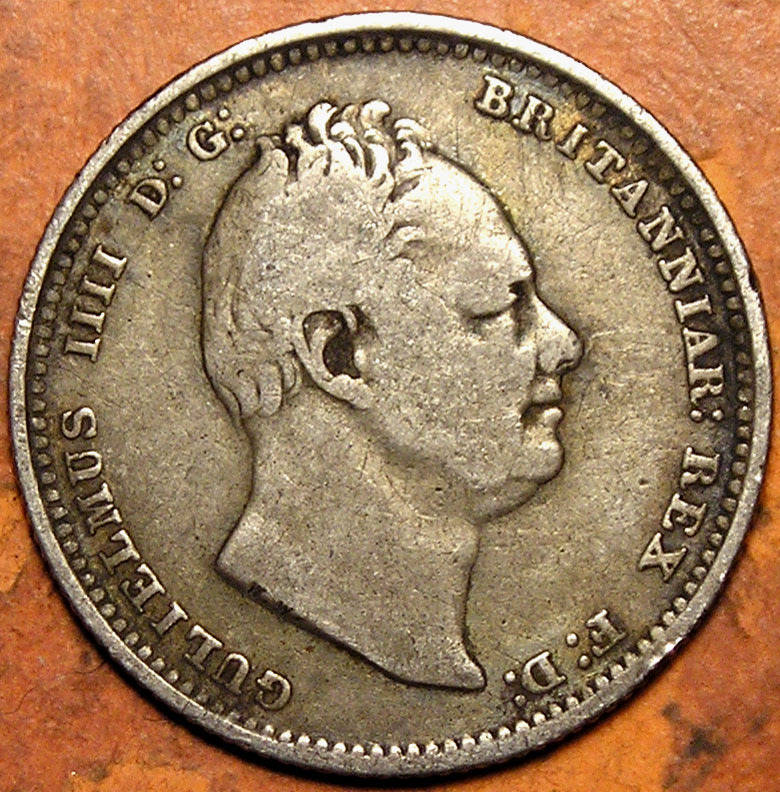 Great Britain: 1836 King William IIII Silver Shilling
