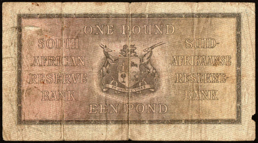 1946 Pound Note of MH de Kock
