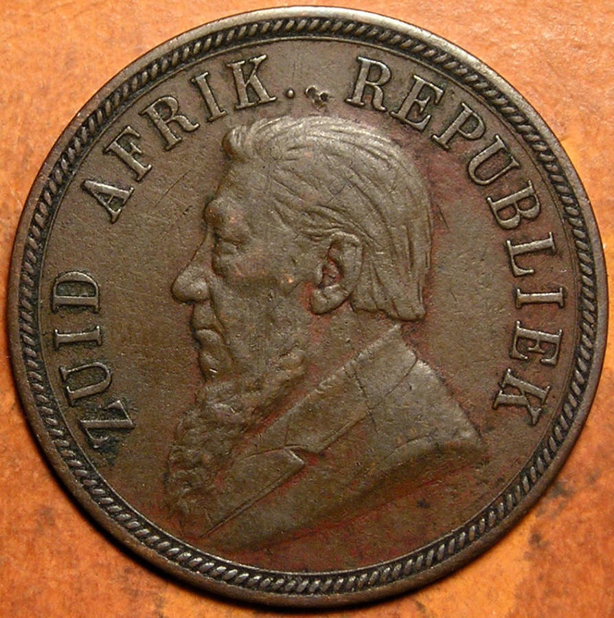 ZAR: 1892 Paul Kruger Penny