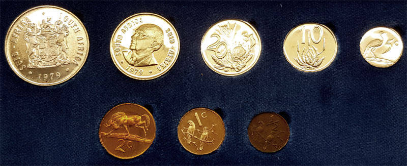 1979 Short Proof Set in SAM Case with Silver Rand